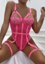 (Real Image)2022 Styles Women Sexy INS Styles Print Teddies Lingerie