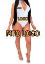 (Display Sample Link)MTO Logo Women/Men Bodysuit