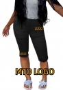 (Display Sample Link)MTO Logo Women/Men Midi Pants