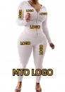 (Display Sample Link)MTO Logo Women/Men Two Piece Suit