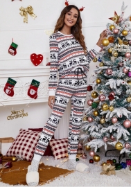 (Real Image)2021 Styles Women Fashion INS Styles Fashion Christmas Two Pieces Suit