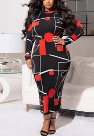(Plus Size)(Real Image)2022 Styles Women Fashion Spring INS Styles Dress