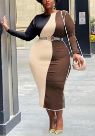 (Real Image)2022 Styles Women Fashion Spring INS Styles Plus Size Dress