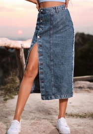 (Only Skirts)(Real Image)2022 Styles Women Sexy INS Styles Jeans Skirts