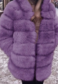 (Purple)2022 Styles Women Fashion Winter TikTok&Instagram Styles Fur Coats