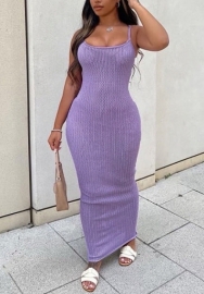 (Purple)2022 Styles Women Fashion Summer TikTok&Instagram Styles Sweater Maxi Dress