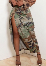 (Real Image)2022 Styles Women Fashion Summer TikTok&Instagram Styles Camouflage Skirts