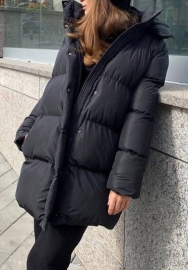 (Black)2022 Styles Women Fashion Spring&Winter TikTok&Instagram Styles Front Zipper Coat