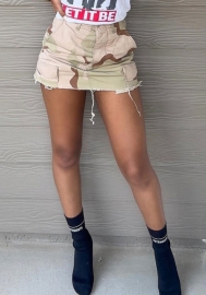 (Real Image)2022 Styles Women Sexy Spring&Winter TikTok&Instagram Styles Camouflage Skirts