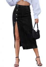 (Only Bottom)(Black)2023 Styles Women Sexy&Fashion Spring&Summer TikTok&Instagram Styles Jeans Skirts