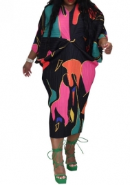 (Real Image)(Plus Size)2023 Styles Women Sexy&Fashion Spring&Summer TikTok&Instagram Styles Loose Floral Maxi Dress