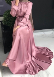 (Pink)2023 Styles Women Sexy&Fashion Spring&Summer TikTok&Instagram Styles Muslim Maxi Dress