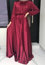 (Red)2023 Styles Women Sexy&Fashion Spring&Summer TikTok&Instagram Styles Muslim Maxi Dress