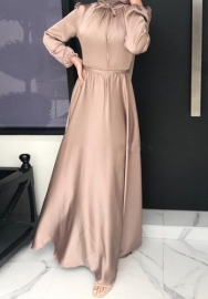 (Apricot)2023 Styles Women Sexy&Fashion Spring&Summer TikTok&Instagram Styles Muslim Maxi Dress