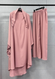 (Pink)2023 Styles Women Sexy&Fashion Spring&Summer TikTok&Instagram Styles Muslim Two Piece Dress