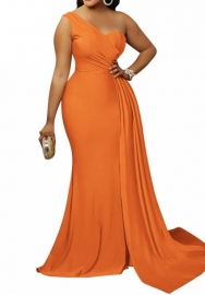 (Orange)2023 Styles Women Sexy&Fashion Autumn/Winter TikTok&Instagram Styles  Single Maxi Dress