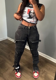 (Only Bottom)(Real Image)2023 Styles Women Sexy&Fashion Autumn/Winter TikTok&Instagram Styles Jeans Long Pants