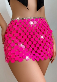 (Pink)2023 Styles Women Sexy&Fashion Autumn/Winter TikTok&Instagram Styles Sequins Skirts