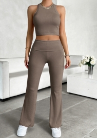 (Real Image)2024 Styles Women Spring/Summer New Arrival Sleeveless Slim Fit Sports Casual Set