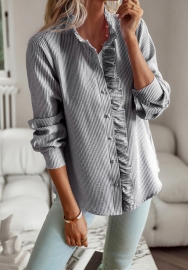 (Real Image)2024 Styles Women Autumn/Winter Stylish Office-Wear Top