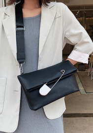 (Real Image)2024 Styles Spring New Arrival: Chic Foldable Shoulder/Crossbody Pin Bag - Versatile Casual Mini Square Bag