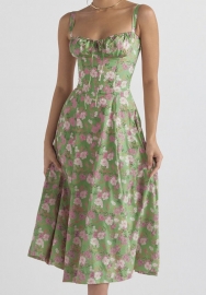 (Real Image)2024 Styles Women Elegant French-Style Strapless Dress