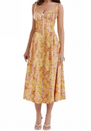 (Real Image)2024 Styles Women Elegant French-Style Strapless Dress