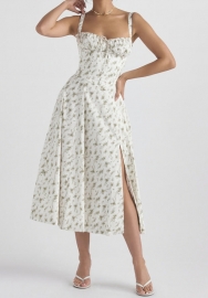 (Real Image)2024 Styles Women Elegant French-Style Strapless Dress