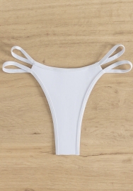 (Only Bottom)2025 Styles Women Solid Quick-Dry High-Waist Bikini Bottoms