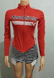 (Real Image)2025 Styles Women fashion tops red color