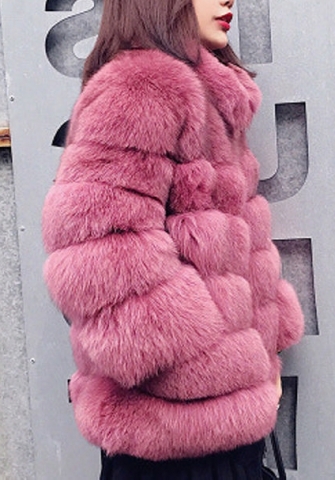 (Red)2022 Styles Women Fashion Winter TikTok&Instagram Styles Fur Coats