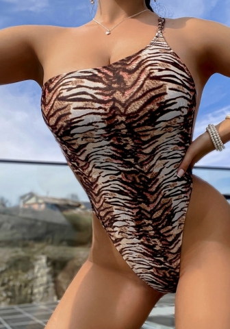 (Real Image)2023 Styles Women Sexy&Fashion Spring&Summer TikTok&Instagram Styles Leopard One Piece Swimwear