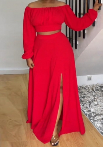 (Plus Size)(Real Image)2023 Styles Women Sexy&Fashion Spring&Summer TikTok&Instagram Styles Solid Color Loose Maxi Dress