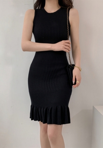 (Black)2023 Styles Women Sexy&Fashion Spring&Summer TikTok&Instagram Styles Sweater Mini Dress